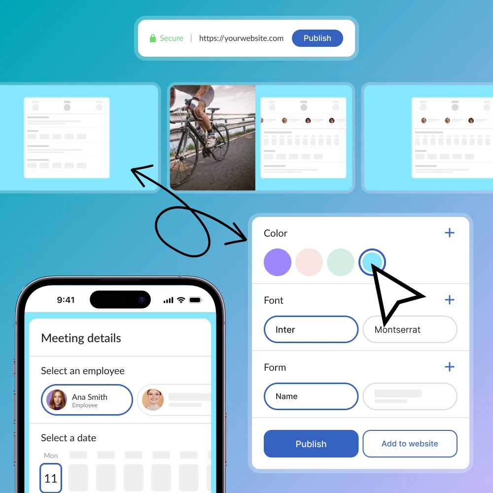 Mobile app for salon management
