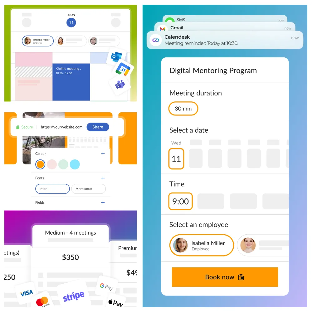 Calendesk Online Booking System - Change more than your patients’ lives.