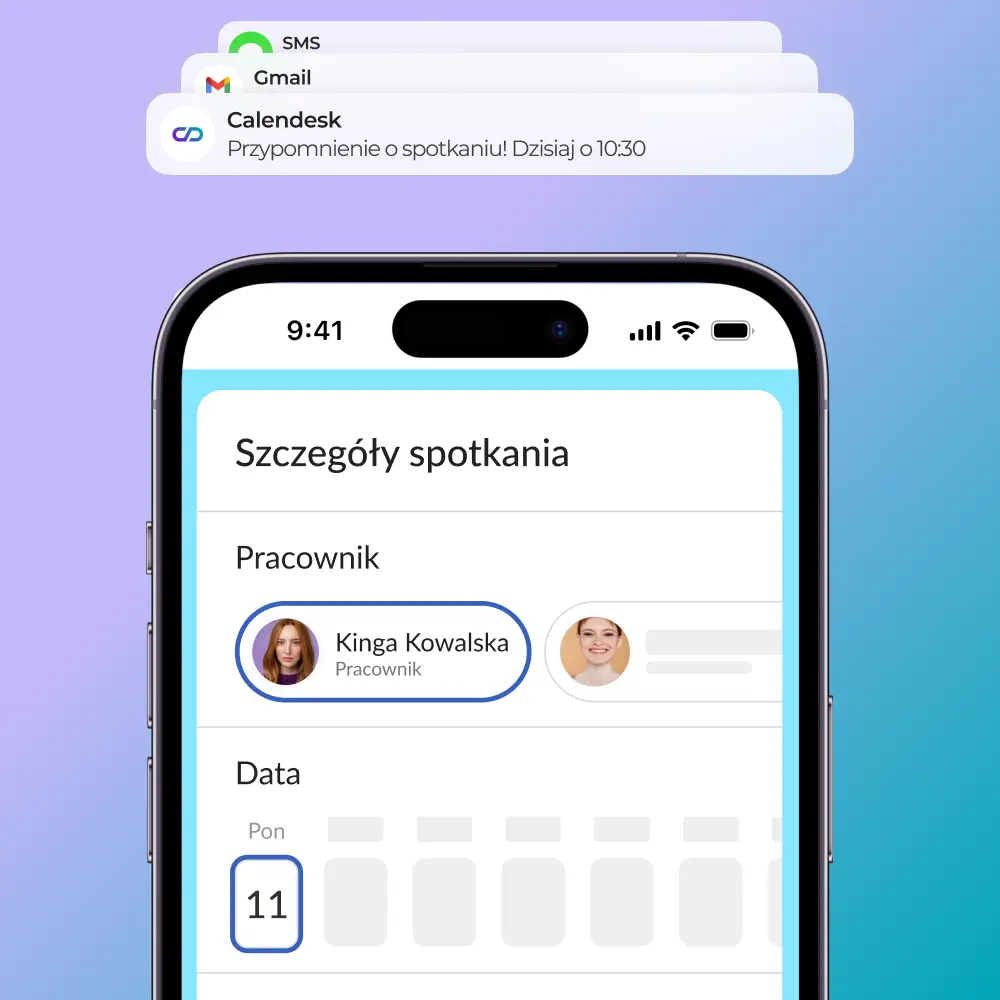Telefon wibruje, gdy ktoś się umawia
