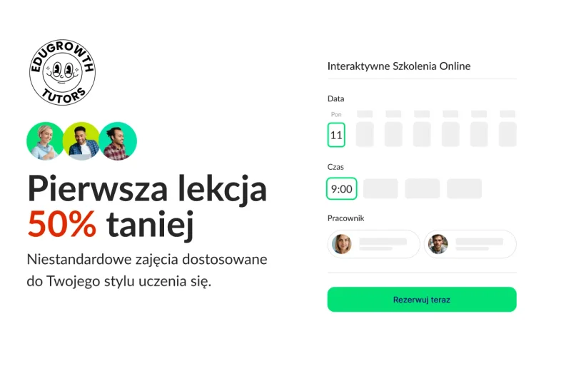System rezerwacji dla korepetytorów